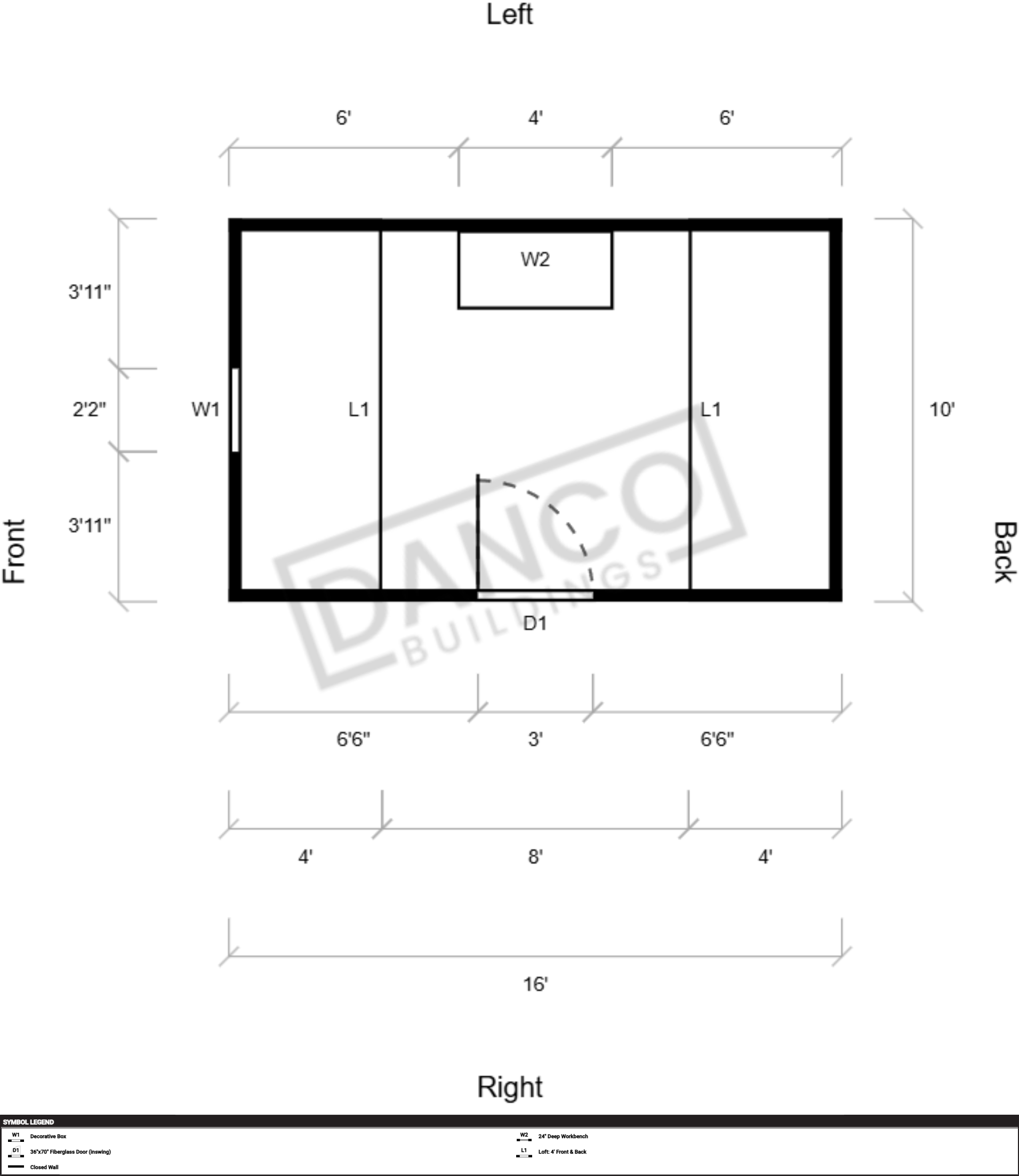 Lofted Barn 10x16 - Image 2