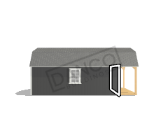 Lofted Barn Cabin 12x24/240628 - Image 4