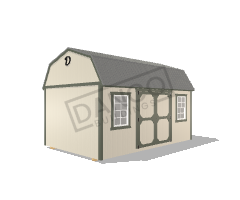 Side Lofted Barn 10x16
