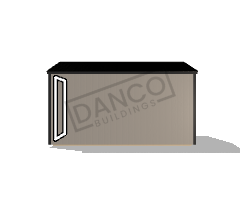 Economy Wood Utility 10x16 - Image 3