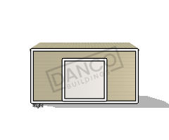 Extra Economy Metal Utility 10x16 - Image 3