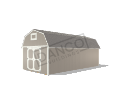Economy Wood Lofted Barn 12x24
