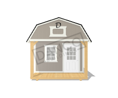 Lofted Barn Cabin 10x16 - Image 6
