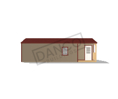 Corner Porch Cabin 14x32 - Image 3