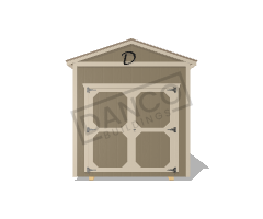 Utility Shed 8x12 - Image 6