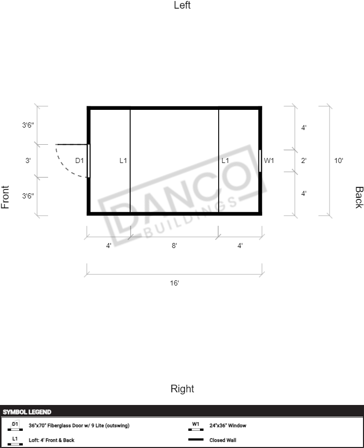 Lofted Barn Premium 10x16 - Image 2