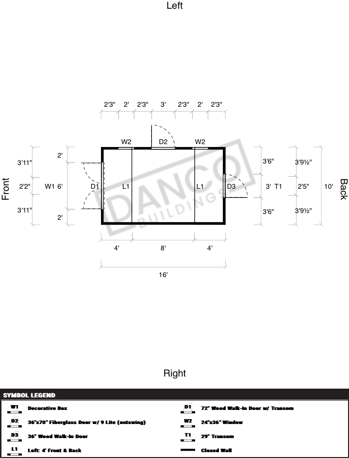 Lofted Barn 10x16 - Image 2