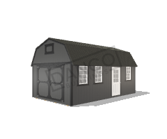 Economy Wood Lofted Barn 12x20