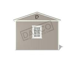 Center Side Porch Cabin 12x28 - Image 6