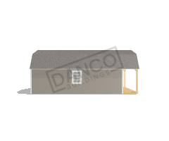 Lofted Barn Cabin 14x28 - Image 4