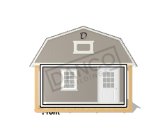 Lofted Barn Cabin 14x50 - Image 6