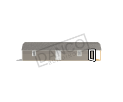 Lofted Barn Cabin 14x50 - Image 4