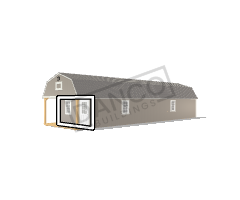 Lofted Barn Cabin 14x50
