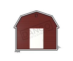 Extra Economy Lofted Barn 12x16 - Image 6