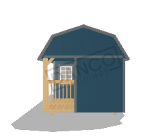 Corner Porch Lofted Barn Cabin 10x20 - Image 5