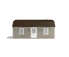 Lofted Barn Garage 12x24 - Image 4