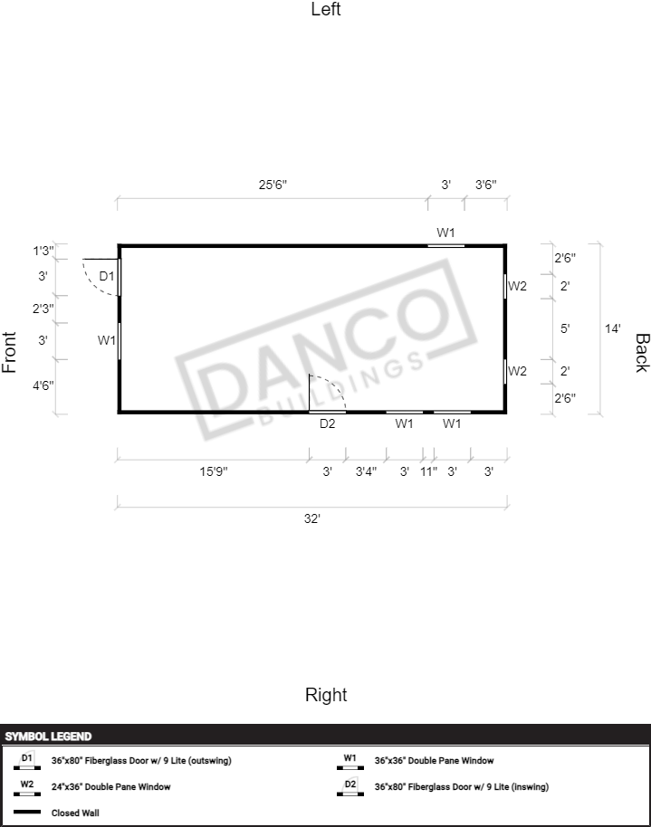 Garden Shed 14x32/241033 - Image 2