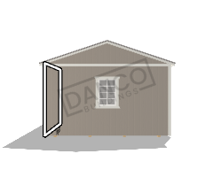 Center Side Porch Cabin 14x24 - Image 5