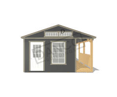 Side Porch Cabin 16x50 - Image 6
