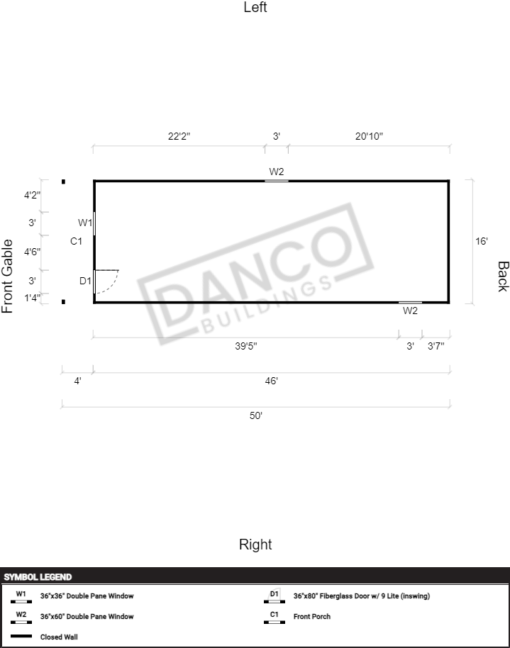 Standard Cabin 16x50 - Image 2