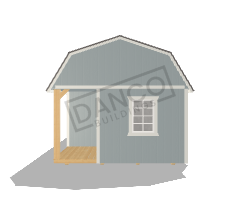 Corner Porch Lofted Barn Cabin 12x24 - Image 5