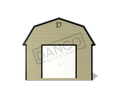 Extra Economy Lofted Barn 12x24 - Image 6
