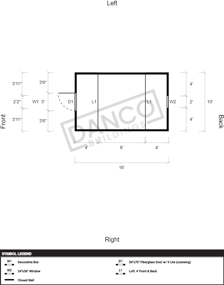 Lofted Barn 10x16 - Image 2