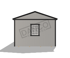 Center Side Porch Cabin 12x28 - Image 5