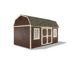 Side Lofted Barn 10x16