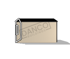 Economy Wood Utility 10x16 - Image 3