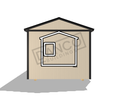 Economy Wood Utility 10x16 - Image 5