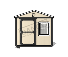 Economy Wood Utility 10x16 - Image 6