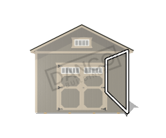 Dormer Shed 12x20 - Image 6