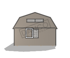 Lofted Barn Cabin 16x28 - Image 5