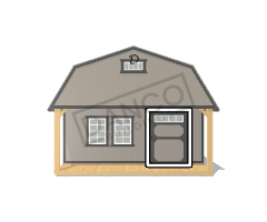 Lofted Barn Cabin 16x28 - Image 6