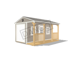 Side Porch Cabin 12x16