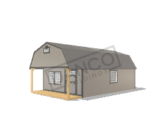 Lofted Barn Cabin 16x28/241157