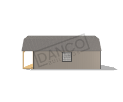 Lofted Barn Cabin 16x28/241157 - Image 3