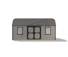 Side Lofted Barn 10x20 - Image 3