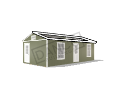 Dormer Shed 14x28