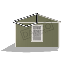 Dormer Shed 14x28 - Image 5