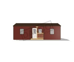 Center Side Porch Cabin 12x28/241137 - Image 3