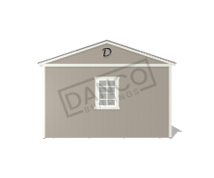 Center Side Porch Cabin 14x32 - Image 6