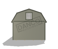 Corner Porch Lofted Barn Cabin 12x28 - Image 5