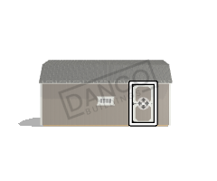 Lofted Barn Garage 10x20 - Image 4