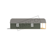 Lofted Barn Cabin 14x40 - Image 4