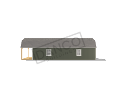Lofted Barn Cabin 14x40 - Image 3