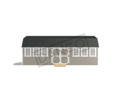 Lofted Barn Garage 12x28 - Image 4