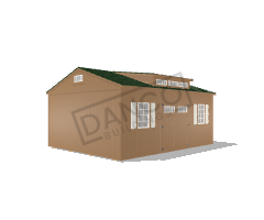 Dormer Shed 16x20