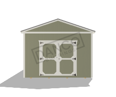 Center Side Porch Cabin 12x32 - Image 5
